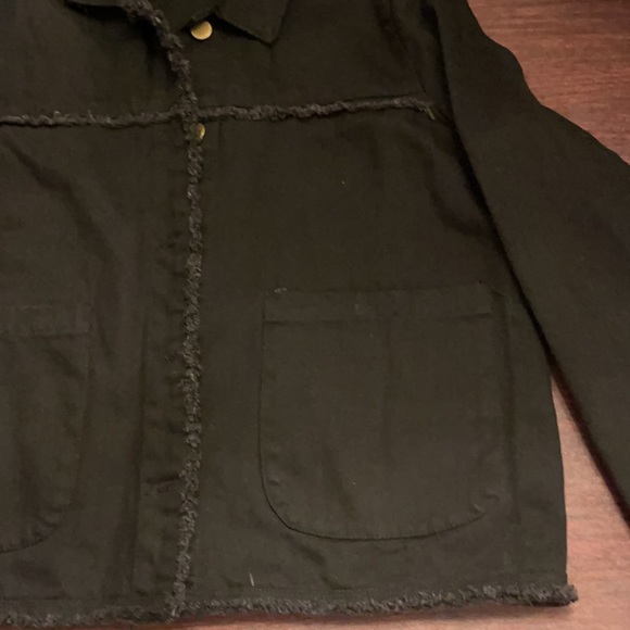Mod Ref Black Jean Jacket - Picture 2 of 4